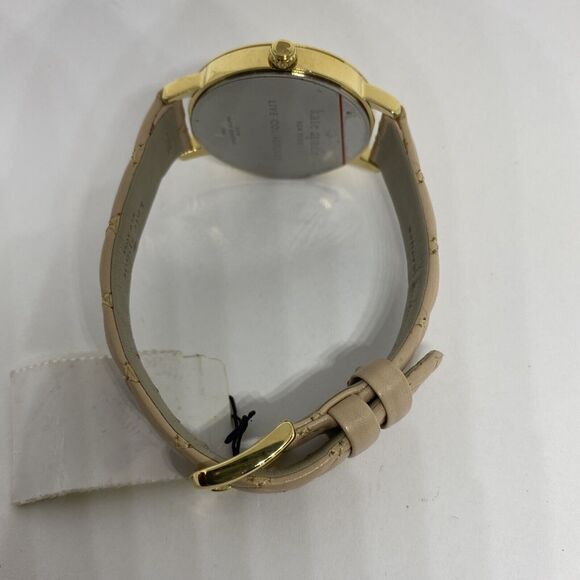 Kate Spade New York Metro 0785 Women\'s Beige Leather Analog Dial Watch MP616
